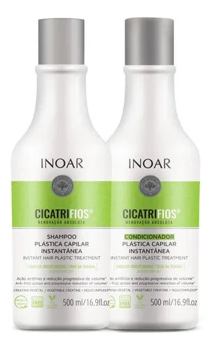 Inoar Kit Cicatrifios - Shampoo e Condicionador (1L cada)